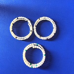 Vintage Freshwater Rice Pearl bracelets